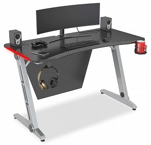 Компьютерный стол CS-GTZ-SL-CARBON-RED