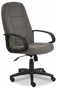 Кресло офисное СH747, серый, флок