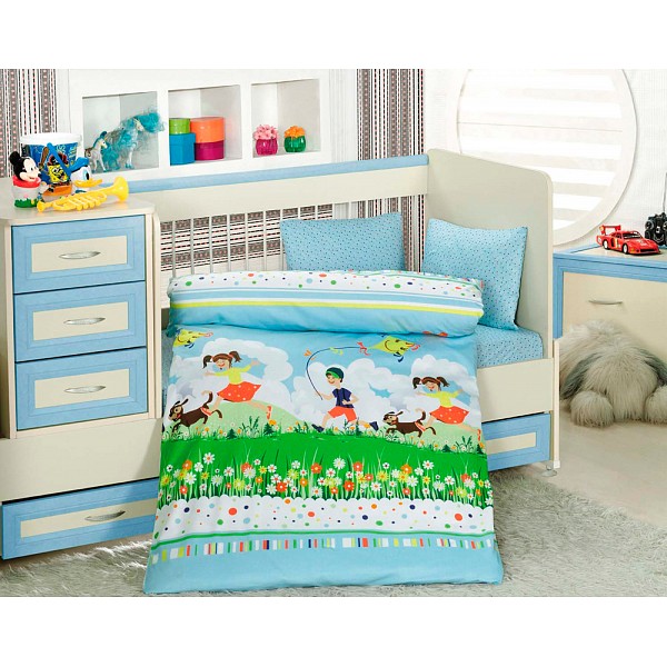 

Комплект детский Tini mini, Голубой;разноцветный, Tini mini