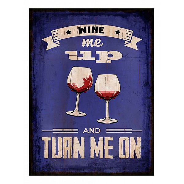 

Картина (50х70 см) Wine me up ME-105-129, (50х70 см) Wine me up ME-105-129, Лавандовый