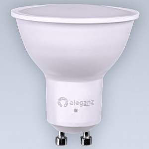 Лампа светодиодная [LED] Eleganz GU10 7W 4500K