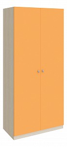 Шкаф 2-х дверный Астра 60 оранжевый 