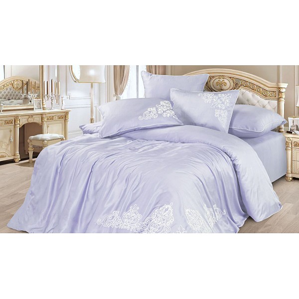 

Комплект евростандарт Bamboo Satin, Светло-сиреневый, Bamboo Satin