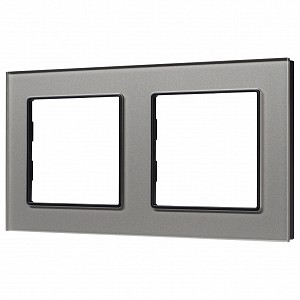 Рамка на 2 поста GLARE 43798
