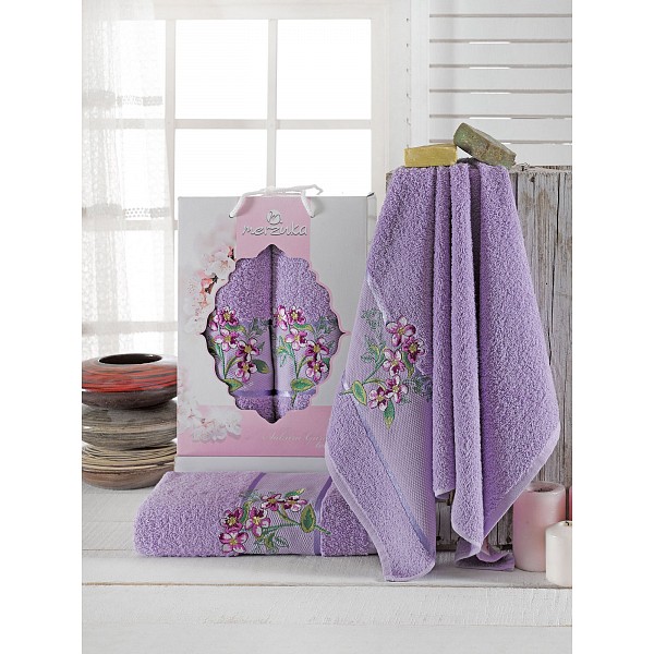 

Набор полотенец для ванной Sakura Garden, Лиловый, Sakura Garden