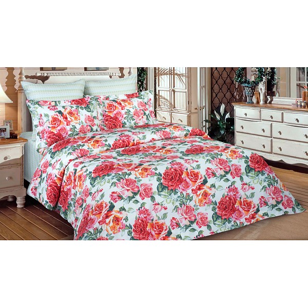 

Комплект евростандарт BZ Rosabella, BZ Rosabella, Белый;розовый