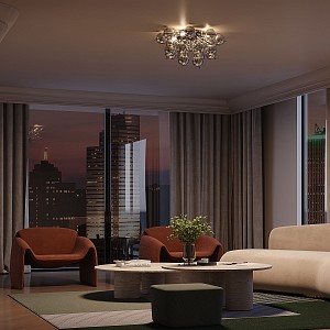 Потолочная люстра Maytoni Bolla MOD133CL-04CH (Германия)