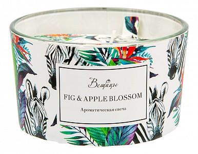 Свеча ароматическая (10.7x6 см) Fig & Apple Blossom ARC-15
