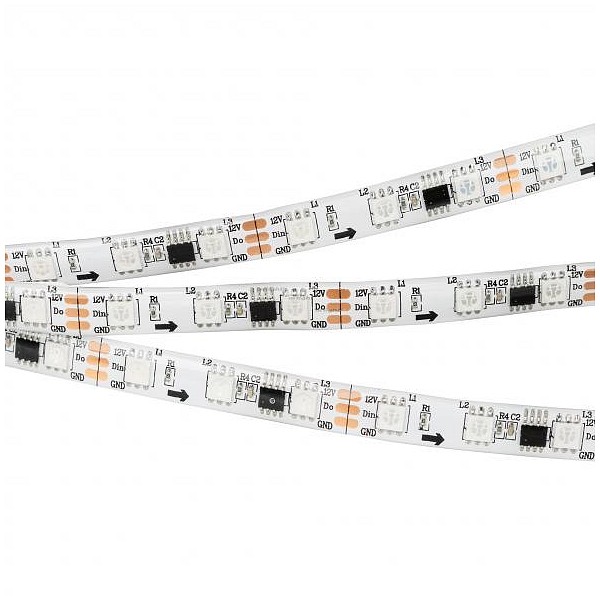 

Лента светодиодная [5 м] SPI-5000SE-5060-60 12V Cx3 RGB (10mm, 14.4W/m, IP65) 026366(1), SPI-5000SE-5060-60 12V Cx3 RGB (10mm, 14.4W/m, IP65) 026366(1)