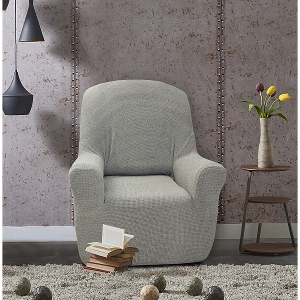 фото Чехол для кресла елегант грис Belmarti