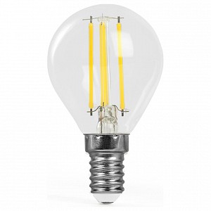 Лампа светодиодная [LED] Feron E14 6W 2700K