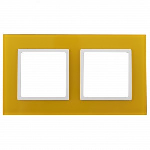 Рамка на 2 поста Эра Elegance 14-5102-21