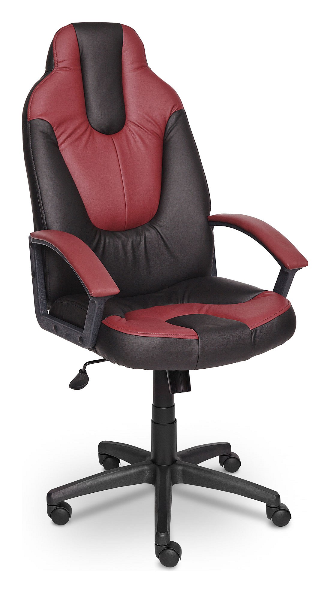 Кресло Neo 1 черный бордо