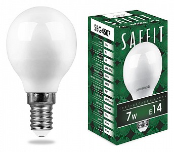 Лампа светодиодная [LED] Feron Saffit E14 7W 6400K