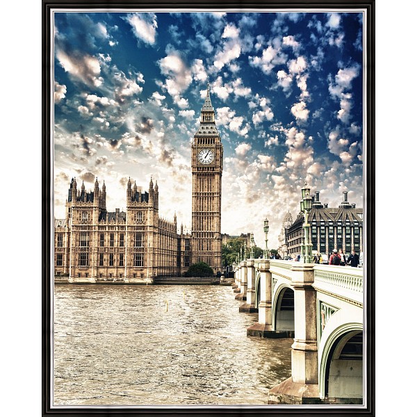 фото Картина (40х50 см) Лондон BE-103-290 Ekoramka