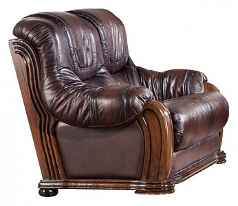 Прямой диван Castello (кожа натуральная)