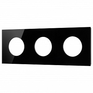 Рамка на 3 поста GLARE 43839