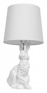  настольная лампа  Rabbit белая E27  (Испания)