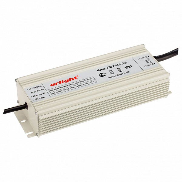 

Блок питания 12В 200Вт ARPV-LG12200-PFC (12V, 16.7A, 200W), 12В 200Вт ARPV-LG12200-PFC (12V, 16.7A, 200W)