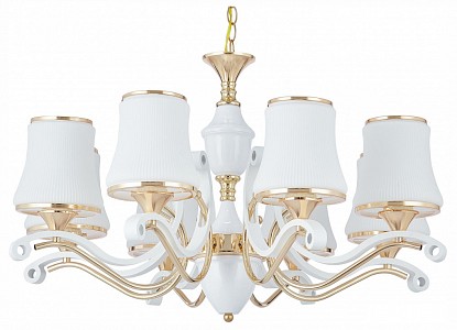 Люстра подвесная Arte Milano Florentia-3987 303987/8 Wh/Gd (Россия)