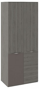 Шкаф 2-х дверный Либерти (серый, хадсон) 
