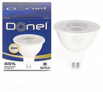 Лампа светодиодная [LED] Donel GU5.3 7W 3000K