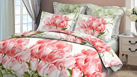 Комплект постельного белья Коллекционные Розы-1