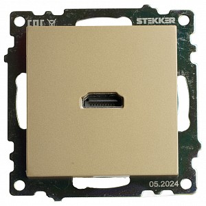Розетка HDMI без рамки Катрин 50060