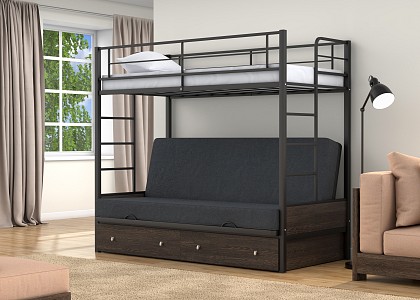 Кровать в детскую комнату Дакар 1 FSN_4s-dak1_yv-9005