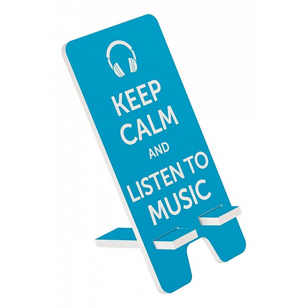 

Подставка для телефона (9x19 см) Listen to music SVE-101-032, Голубой, (9x19 см) Listen to music SVE-101-032