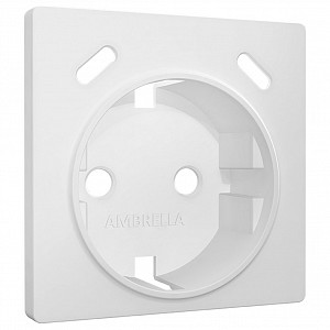 Накладка для розетки с заземлением и со шторками и 2хUSB type С ALFA AP1305