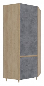 Шкаф 1 дверный Киото (бетон темный) 