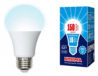 Лампа светодиодная [LED] Volpe E27 16W 4000K