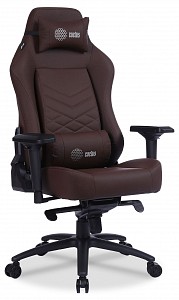 Геймерское кресло CS-CHR-0112BR, коричневый, экокожа