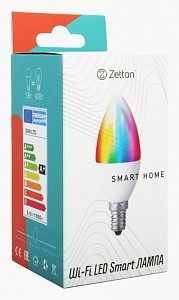 Лампа светодиодная [LED] Zetton E14 10W 6500K