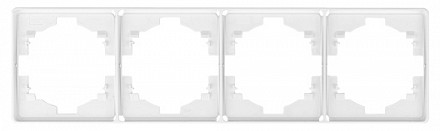 Рамка на 4 поста ROUND KR-78-0754-1