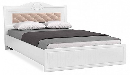Кровать двуспальная Монако    белый