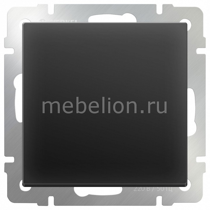 

Выключатель перекрестной одноклавишный без рамки Черный матовый WL08-SW-1G-C