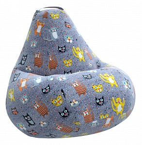 Кресло-мешок Cats Жаккард 3XL 150*110 см