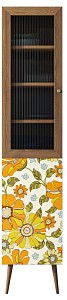 Шкаф 2-х дверный Berber Принт 47 (неокрашенный, цветной рисунок Print 47) 