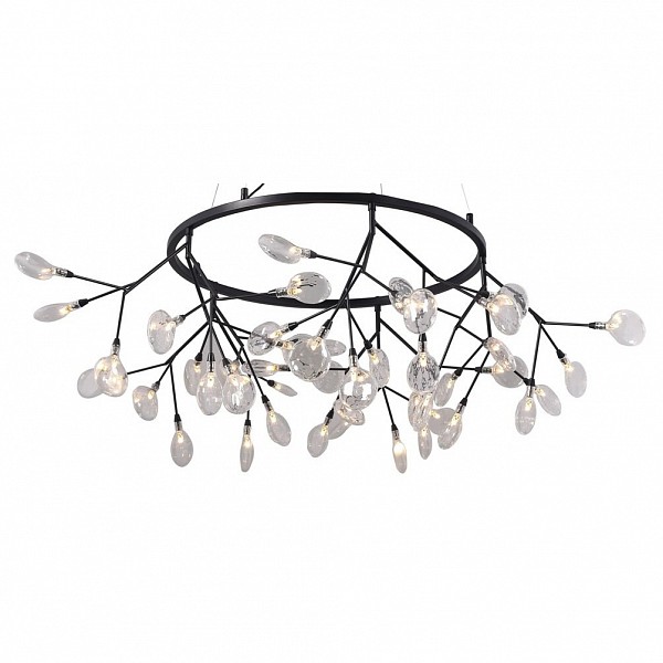 

Подвесная люстра Evita EVITA SP45 D BLACK/TRANSPARENT, Evita EVITA SP45 D BLACK/TRANSPARENT