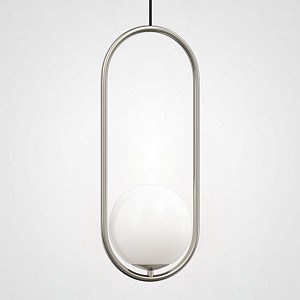 Светильник потолочный Imperiumloft Matthew Mccormick Hoop Silver Mila Pendant (Китай)