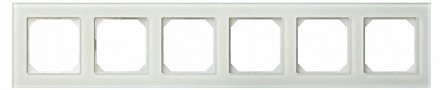 Рамка на 6 постов EPSILON 28-2351