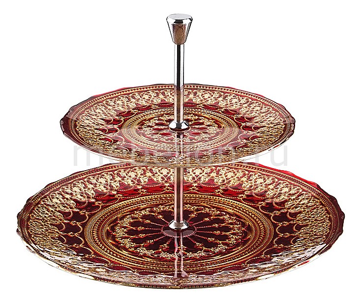 

Этажерка (23х23.5 см) Рубин 484-187, (23х23.5 см) Рубин 484-187, Золотой;красный