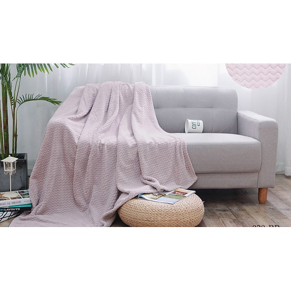 

Плед (150х200 см) Royal Plush, Бледно-розовый, (150х200 см) Royal Plush