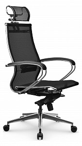 Компьютерное кресло S-2.051 MPES, черный, сетка, экокожа