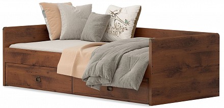 Односпальная кровать в детскую комнату Индиана BRW_UT-70040959