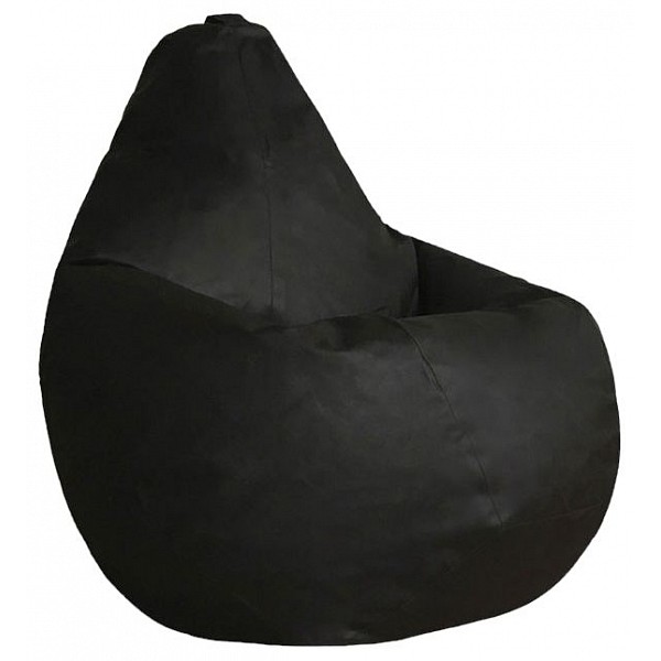фото Кресло-мешок Черная ЭкоКожа XL Dreambag