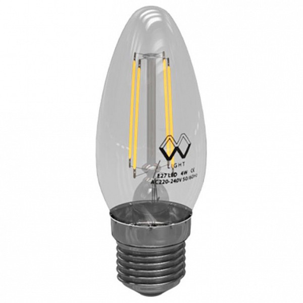 

Лампа светодиодная E27 4Вт 220В Filament LBMW27C01, E27 4Вт 220В Filament LBMW27C01