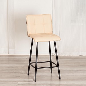 Стул барный для кухни на металлических ножках